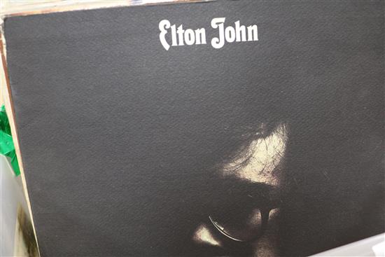 Twenty one Elton John, Nelson Morrison, records, etc